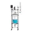10-50L Dual Jacketed Glass Reactors