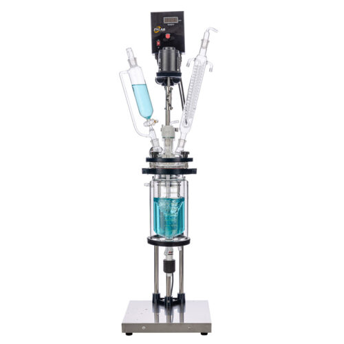 1-5L Dual Jacketed Glass Reactor